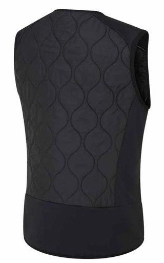 PING Seren insulated collarless gilet da donna, nero
