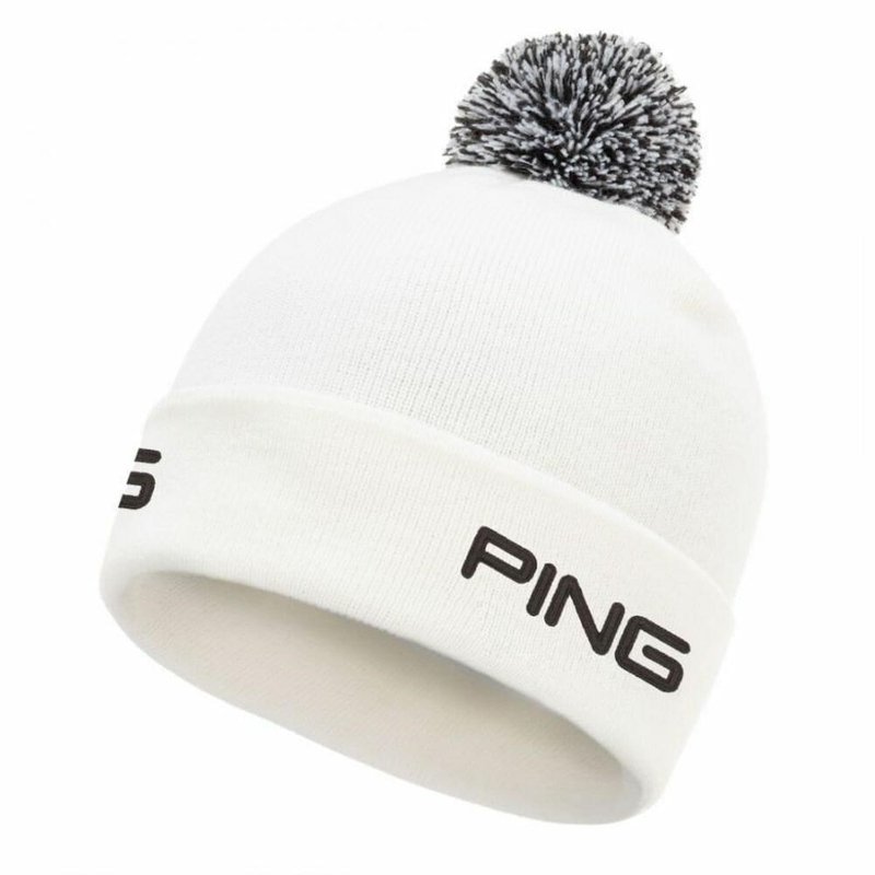 PING Cresting Knit berretto invernale da uomo, bianco