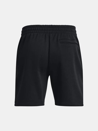 Under Armour Essential Fleece pantaloncini da uomo, nero/bianco