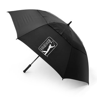 PGA Tour Windproof Double Canopy ombrello 62", nero