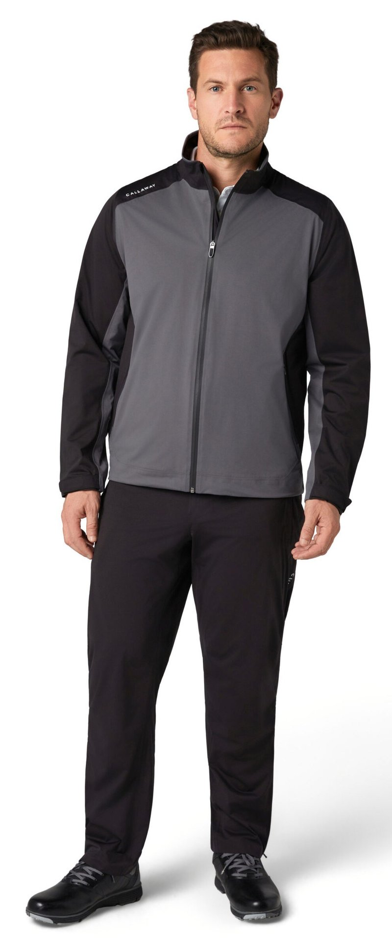 Callaway Stormlite III Waterproof giacca impermeabile da uomo, caviar