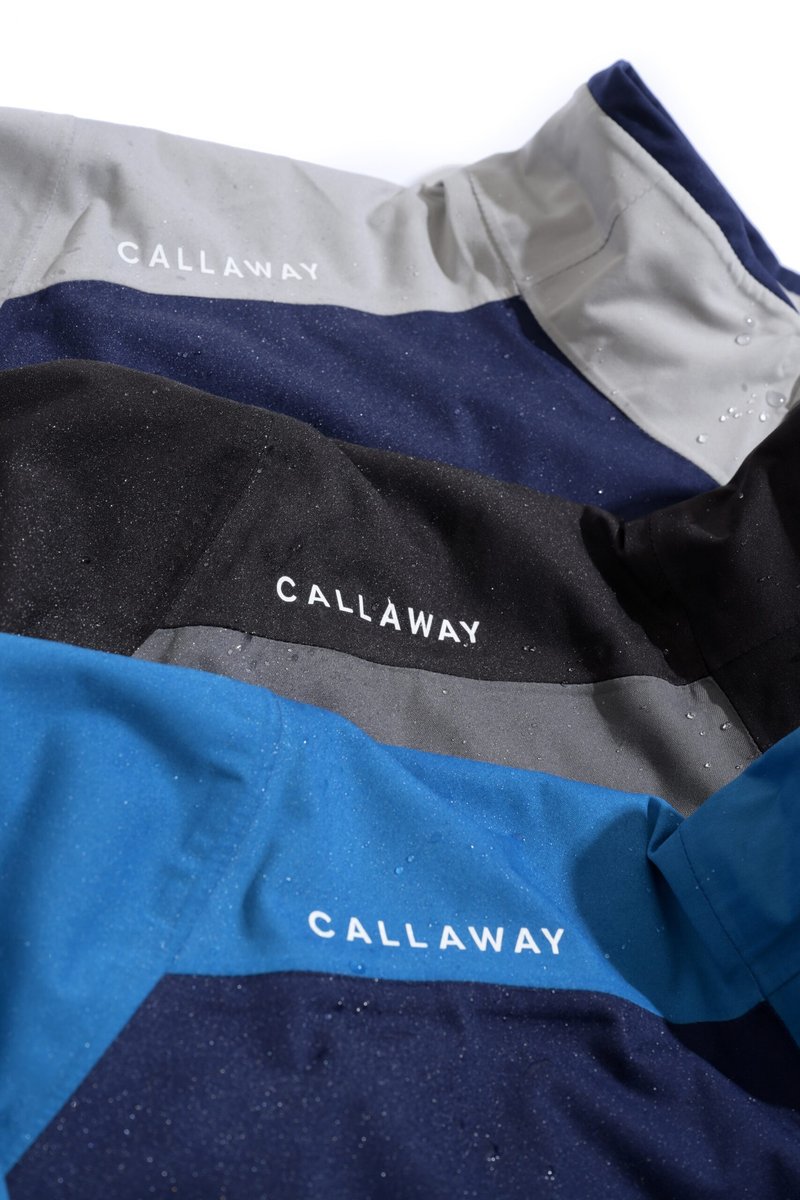 Callaway Stormlite III Waterproof giacca impermeabile da uomo, caviar