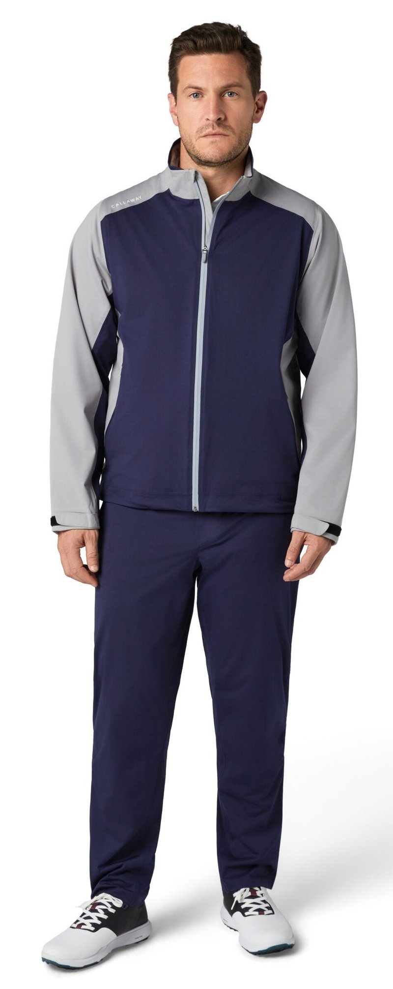 Callaway Stormlite III Waterproof giacca impermeabile da uomo, concrete