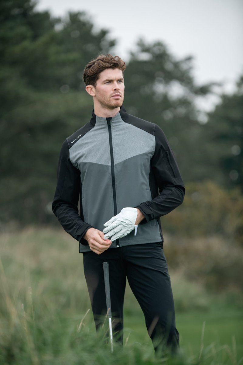 Callaway 1/2 Zip Wind giacca da uomo, caviar
