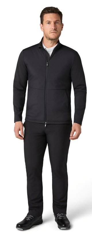 Callaway Mixed Media Full Zip giacca da uomo, caviar