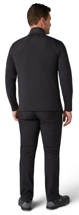 Callaway Mixed Media Full Zip giacca da uomo, caviar