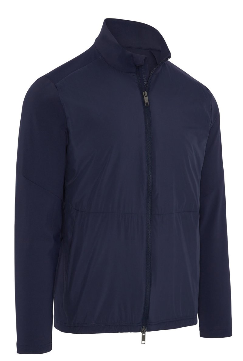 Callaway Mixed Media Full Zip giacca da uomo, peacoat