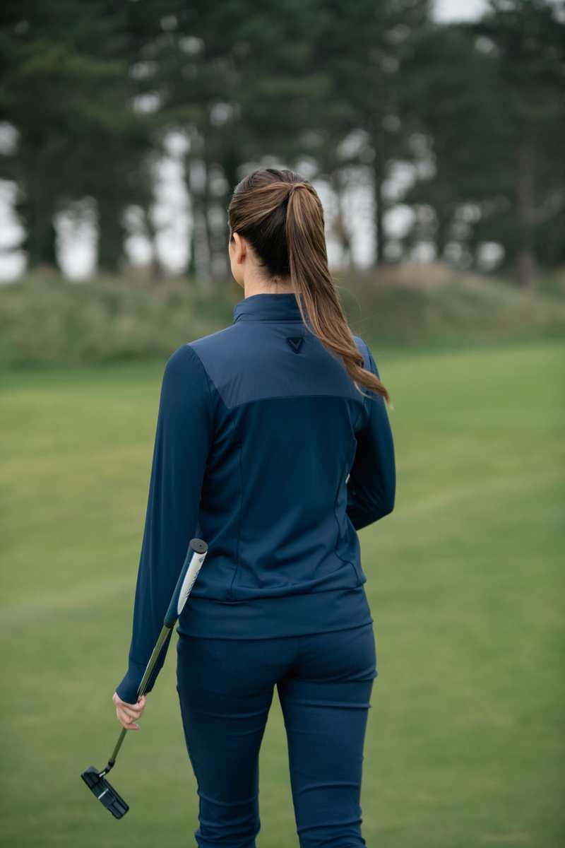 Callaway Technical Full Zip giacca donna, peacoat