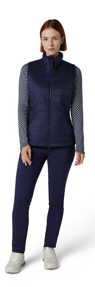 Callaway Quilted Puffer gilet da donna, peacoat