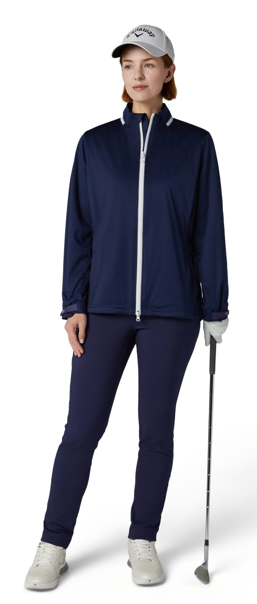 Callaway Wind & Water Resistant giacca da donna, peacoat