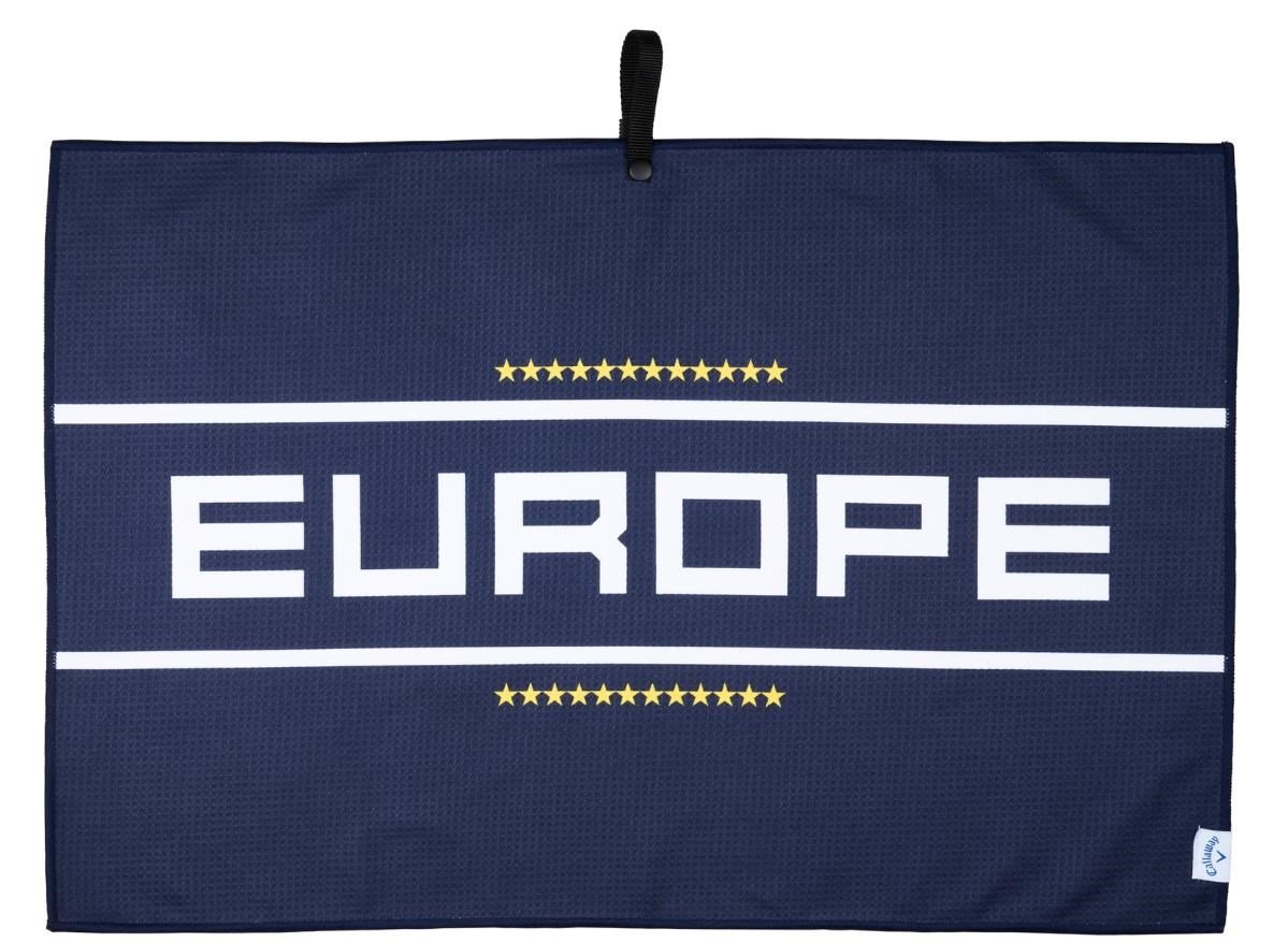 Callaway Ryder Cup EU Team asciugamano, blu scuro