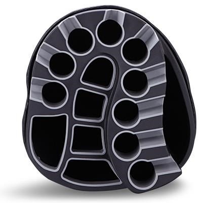 Big Max Dri Lite Silencio 2 Organizer cart bag, steel blue/argento/fuchsia