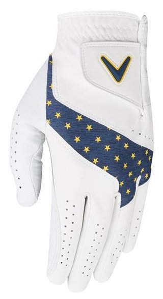 Callaway Fusion Ryder Cup Europe guanto da golf uomo, bianco