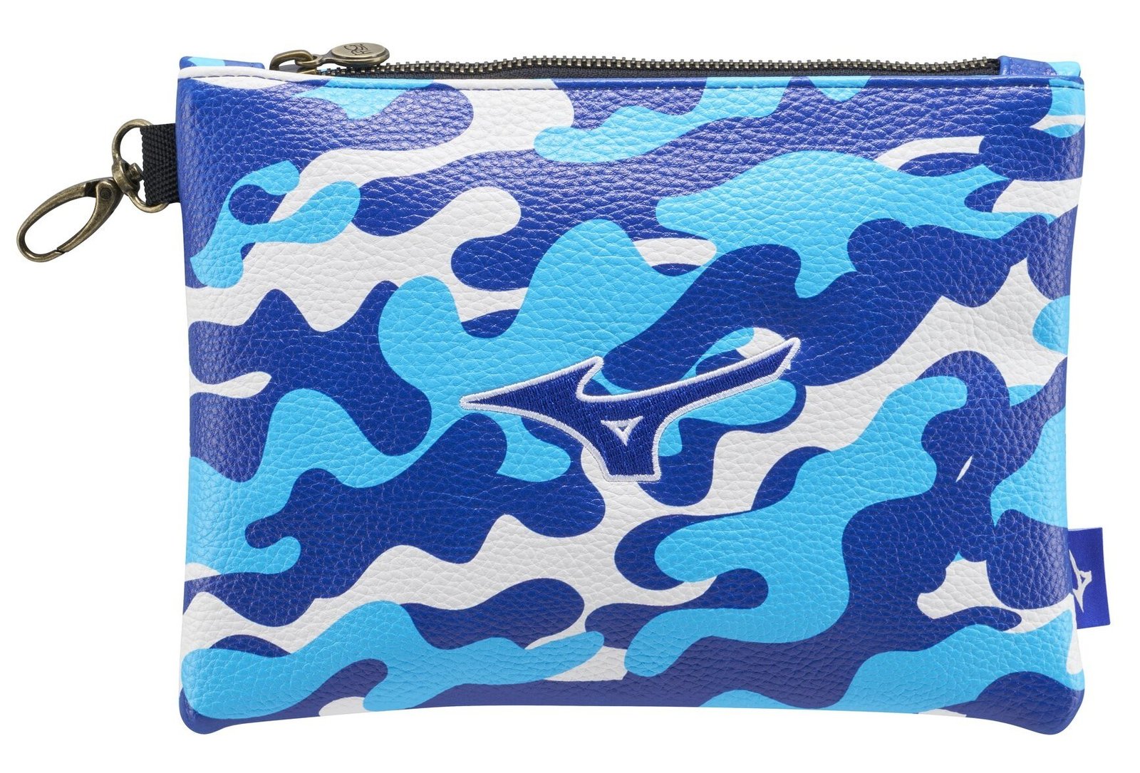 Mizuno Zip Tote borsa, blu camo