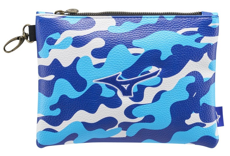 Mizuno Zip Tote borsa, blu camo