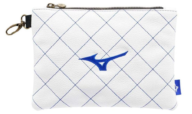 Mizuno Quilted Zip Tote borsa, bianco
