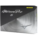 Mizuno Pro S palline da golf, gialle