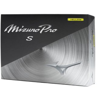 Mizuno Pro S palline da golf, gialle