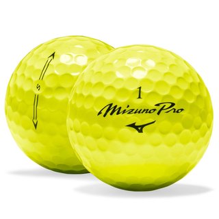 Mizuno Pro S palline da golf, gialle