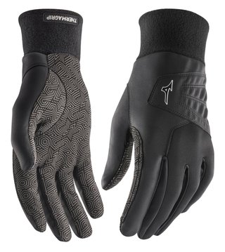Mizuno Thermagrip guanti da golf uomo, nero