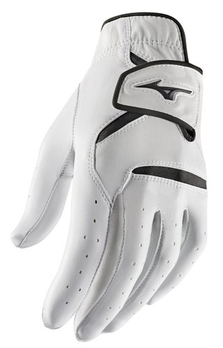 Mizuno JPX guanto da golf uomo, bianco