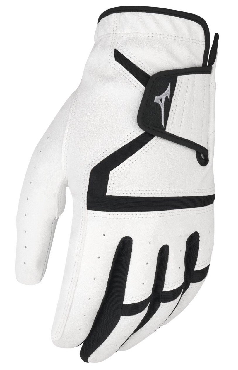 Mizuno MX guanto da golf uomo, bianco