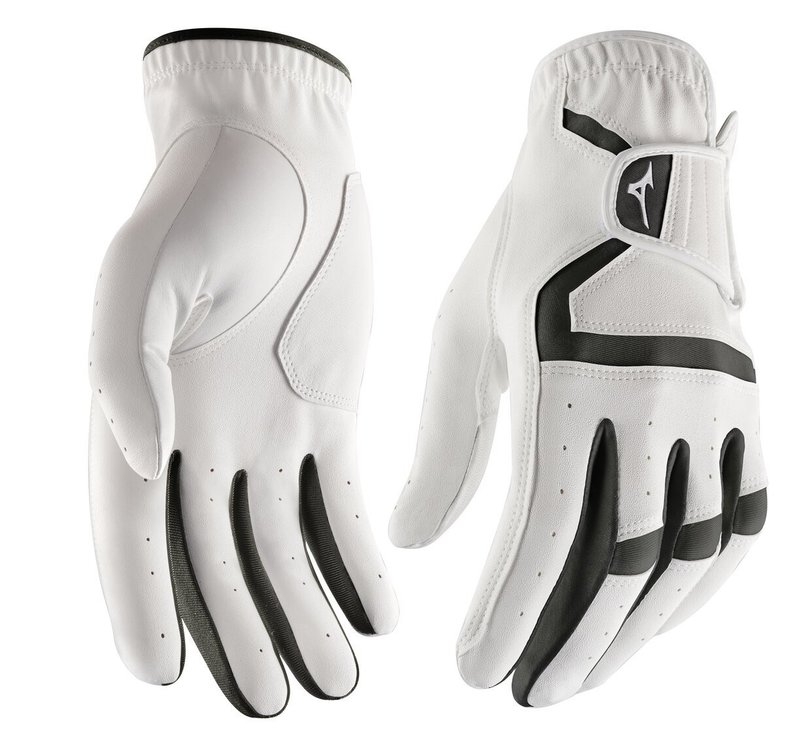 Mizuno MX guanto da golf uomo, bianco