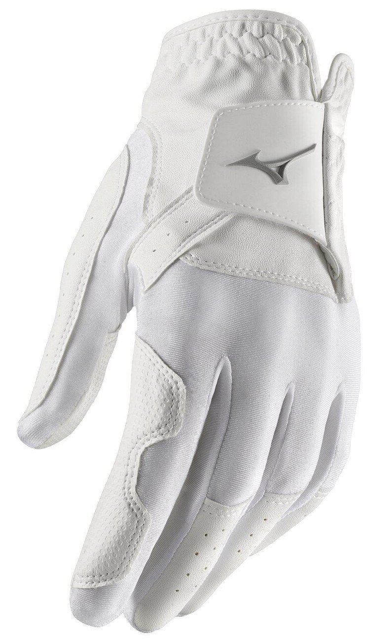 Mizuno Stretch guanto da golf donna, bianco