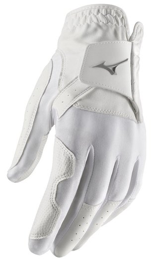 Mizuno Stretch guanto da golf donna, bianco