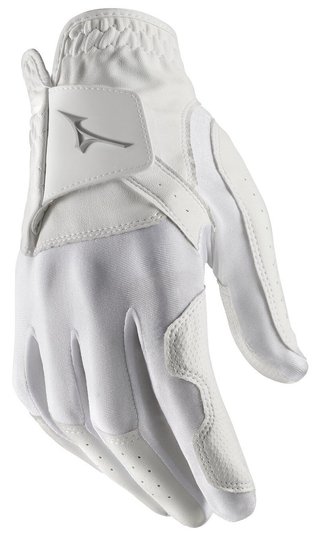 Mizuno Stretch guanto da golf donna, bianco