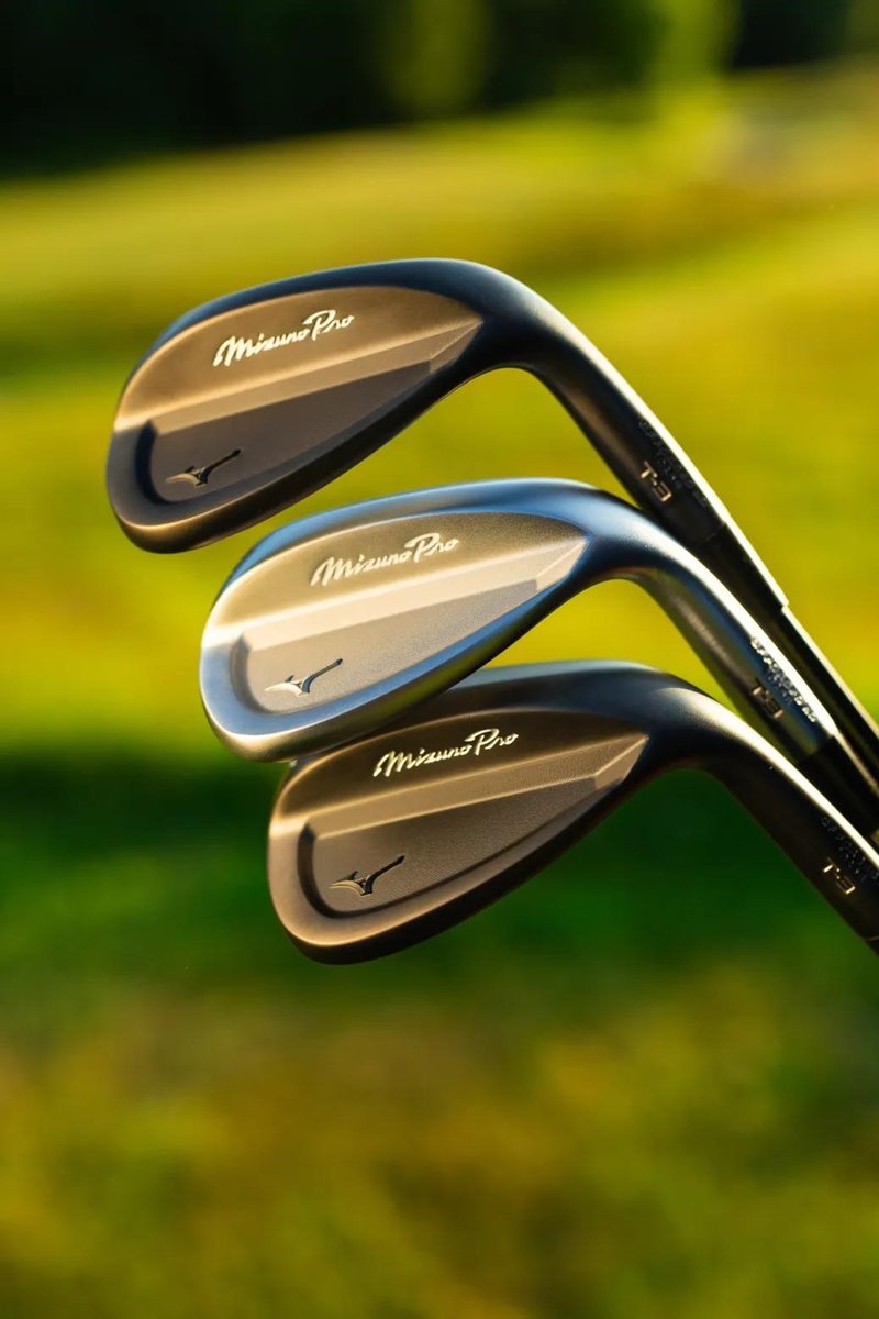 Mizuno Pro T-3 Black wedge, acciaio
