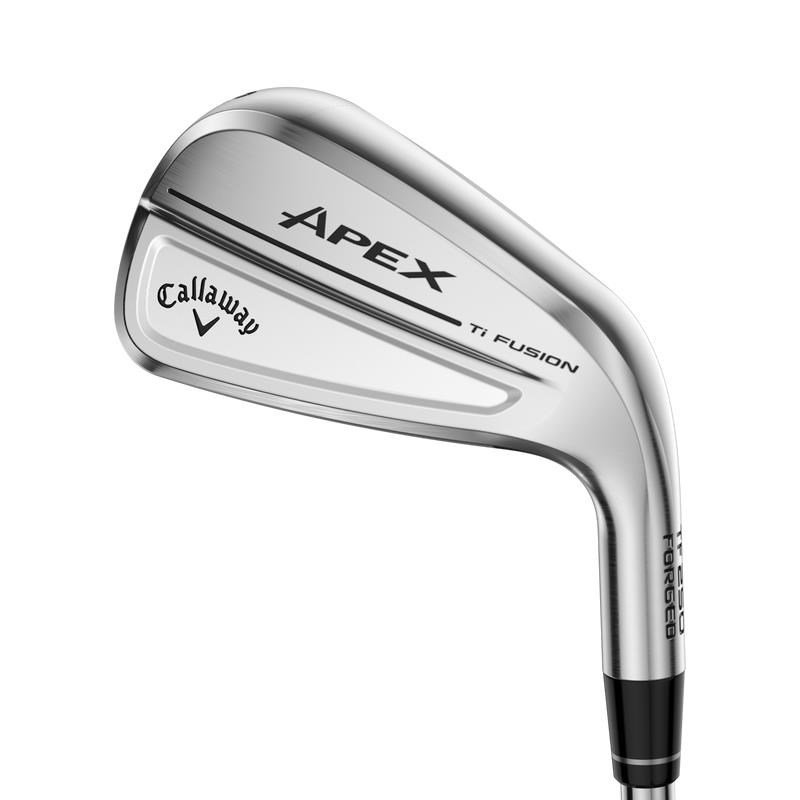 Callaway Apex Ti Fusion 250 Plated ferri da uomo, grafite