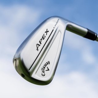 Callaway Apex Ti Fusion 250 Plated ferri da uomo, grafite