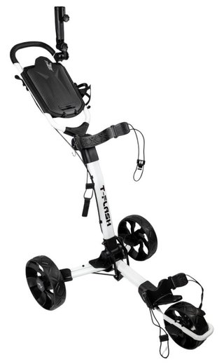 Axglo TriLite T-Flash carbon decor carrello manuale, bianco/nero