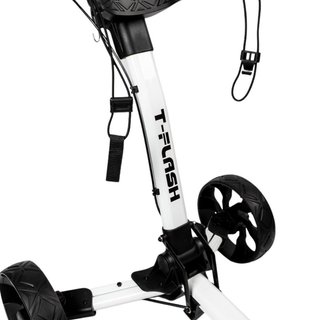 Axglo TriLite T-Flash carbon decor carrello manuale, bianco/nero