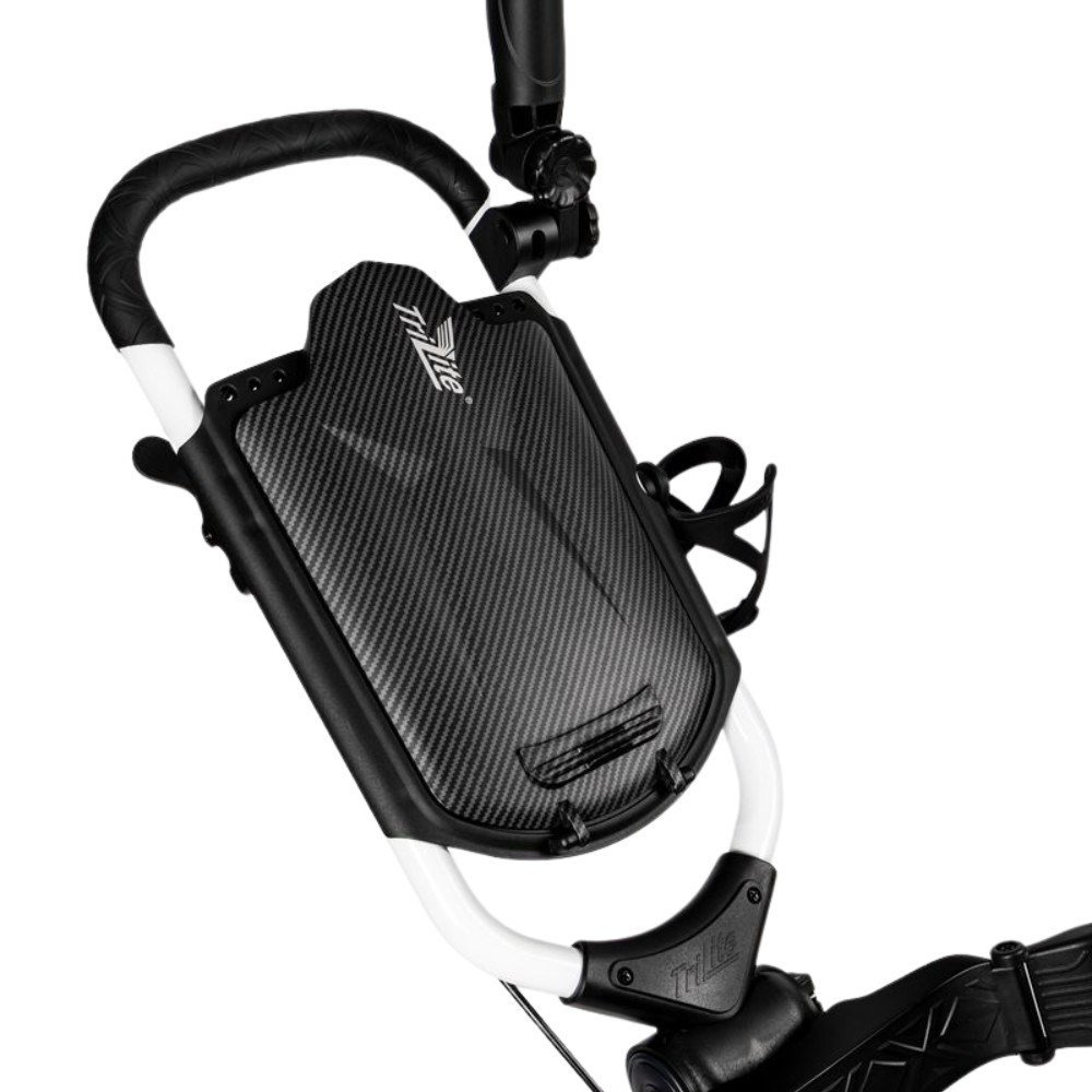 Axglo TriLite T-Flash carbon decor carrello manuale, bianco/nero