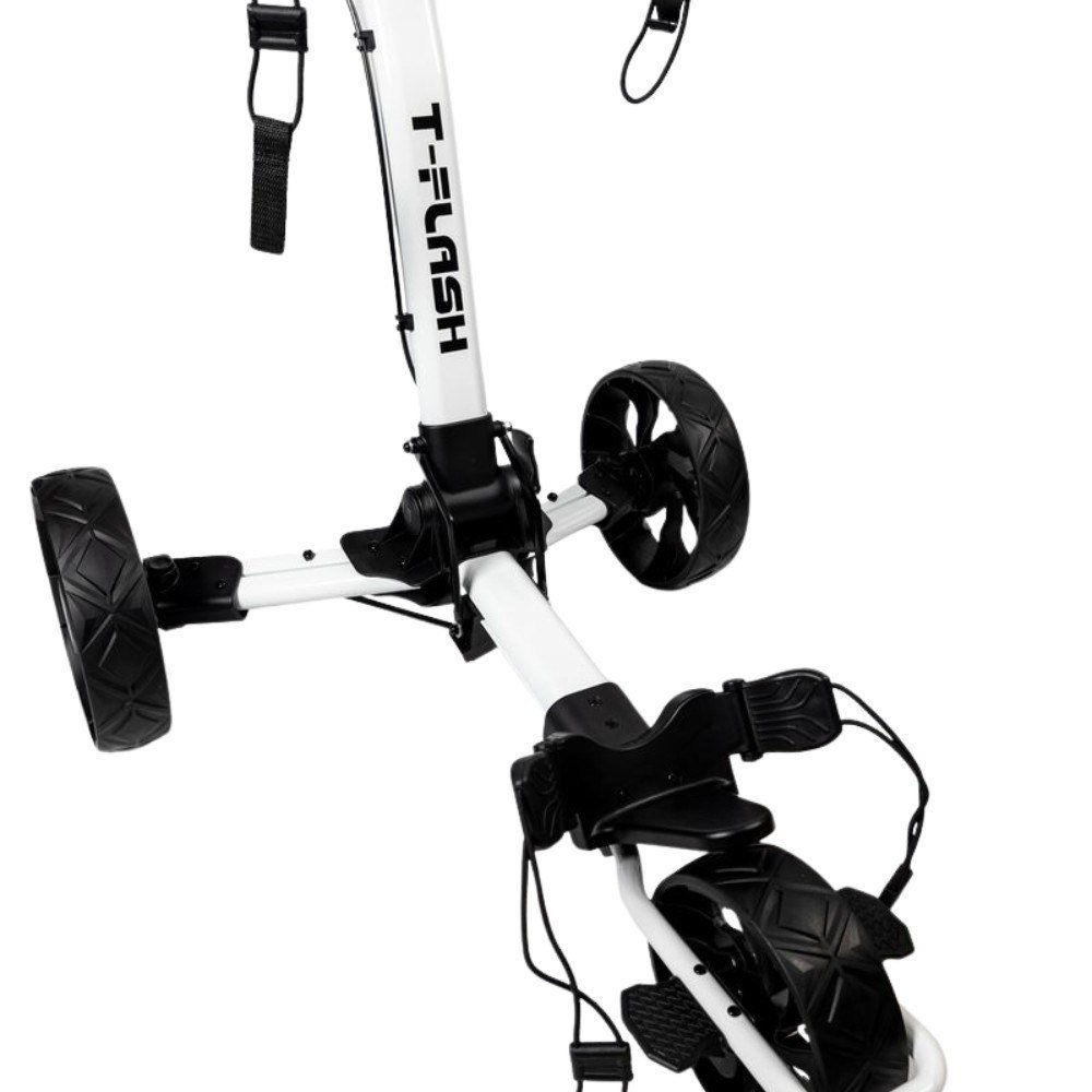 Axglo TriLite T-Flash carbon decor carrello manuale, bianco/nero