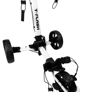 Axglo TriLite T-Flash carbon decor carrello manuale, bianco/nero