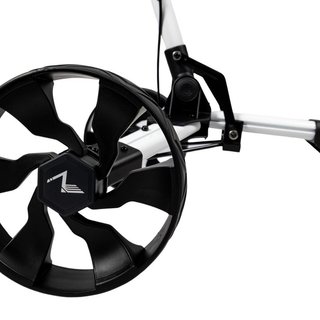 Axglo TriLite T-Flash carbon decor carrello manuale, bianco/nero