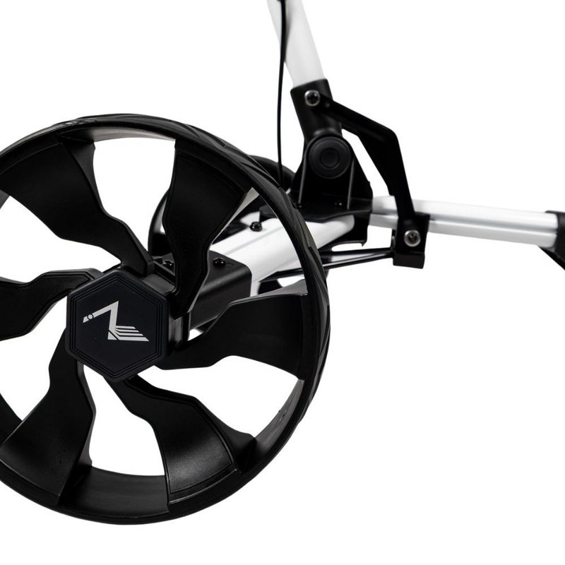 Axglo TriLite T-Flash carbon decor carrello manuale, bianco/nero
