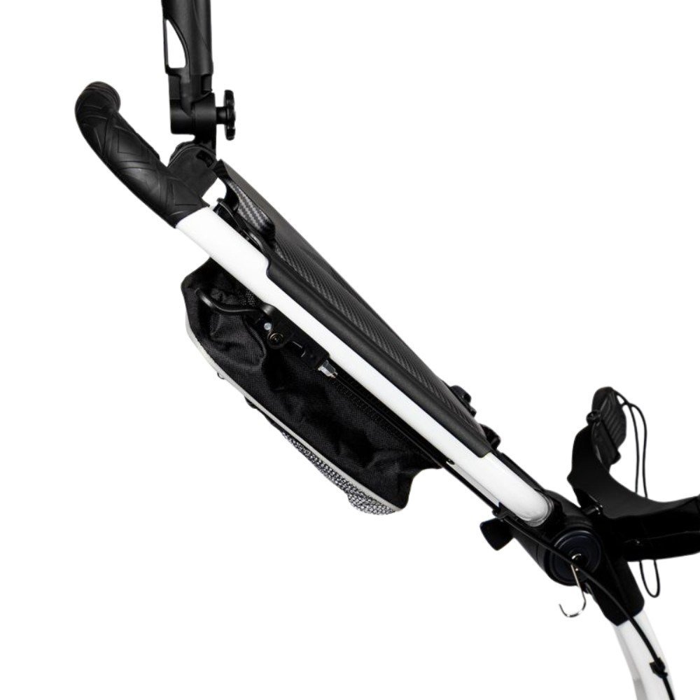 Axglo TriLite T-Flash carbon decor carrello manuale, bianco/nero