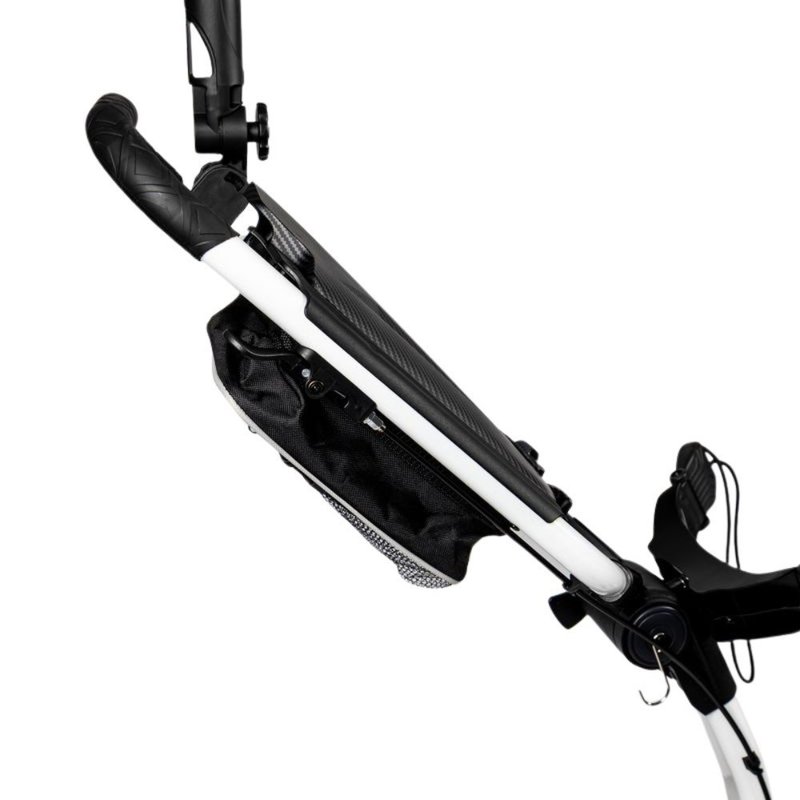 Axglo TriLite T-Flash carbon decor carrello manuale, bianco/nero