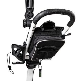 Axglo TriLite T-Flash carbon decor carrello manuale, bianco/nero