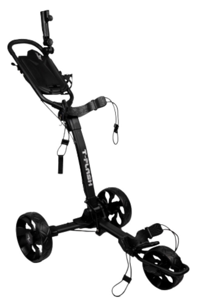 Axglo TriLite T-Flash carbon decor carrello manuale, nero/nero