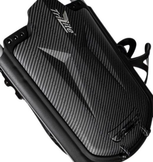 Axglo TriLite T-Flash carbon decor carrello manuale, nero/nero