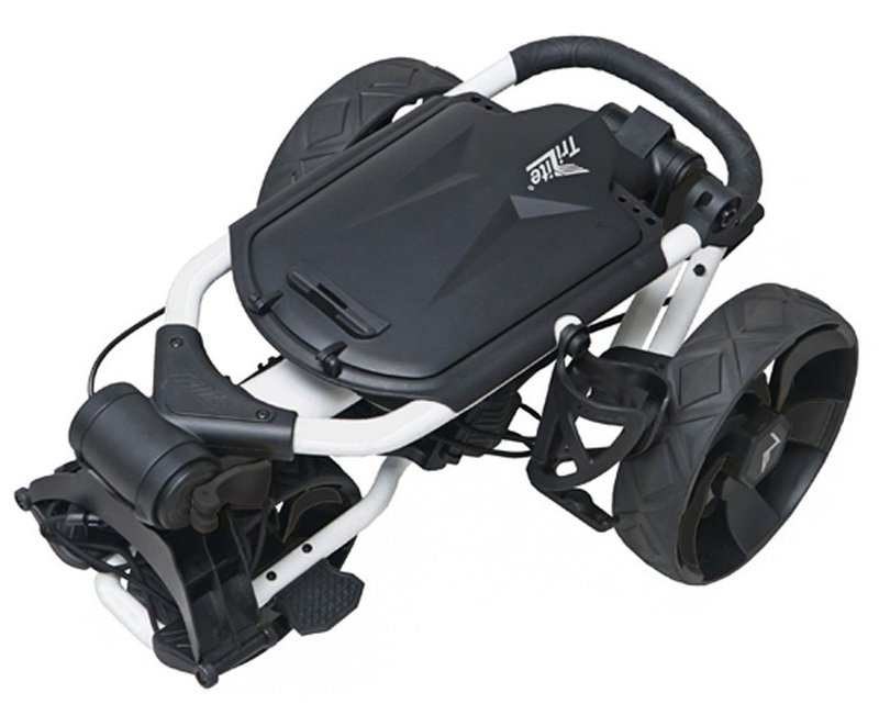 Axglo TriLite T-Flash carrello manuale, bianco/nero