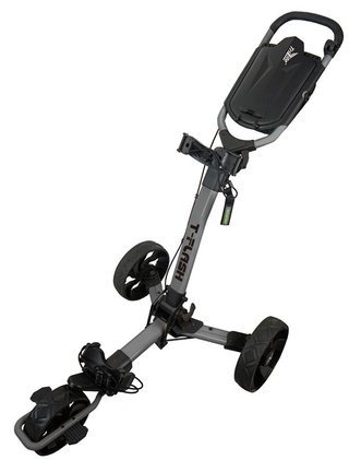 Axglo TriLite T-Flash carrello manuale da golf, grigio/nero