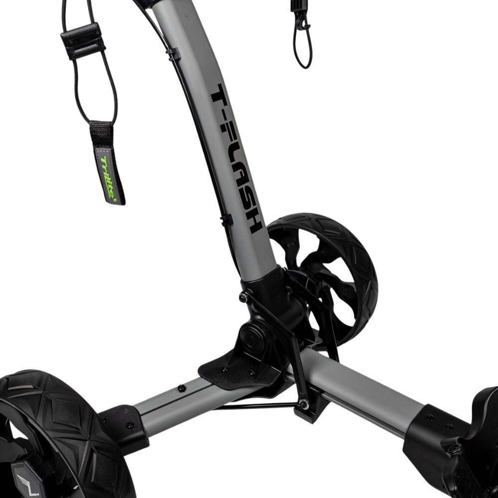 Axglo TriLite T-Flash carrello manuale da golf, grigio/nero