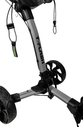 Axglo TriLite T-Flash carrello manuale da golf, grigio/nero