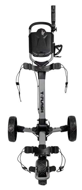Axglo TriLite T-Flash carbon decor carrello manuale, grigio/nero